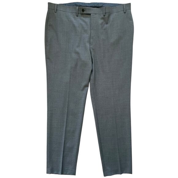 Lauren Ralph Lauren Men’s Dress Pants High Performance Wool Trousers Gray 40/32 - Picture 1 of 10